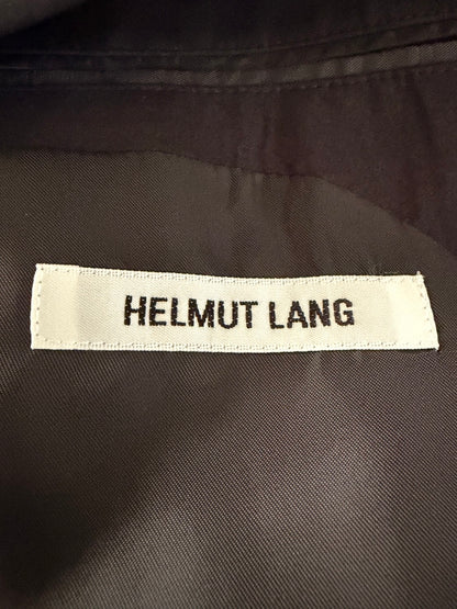 HELMUTLANG SS17 Cotton 1-Button Tailored Blazer Black Size 36R