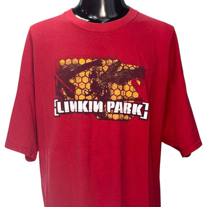 LINKIN PARK Hybrid Theory Y2K T-Shirt Size 2XL