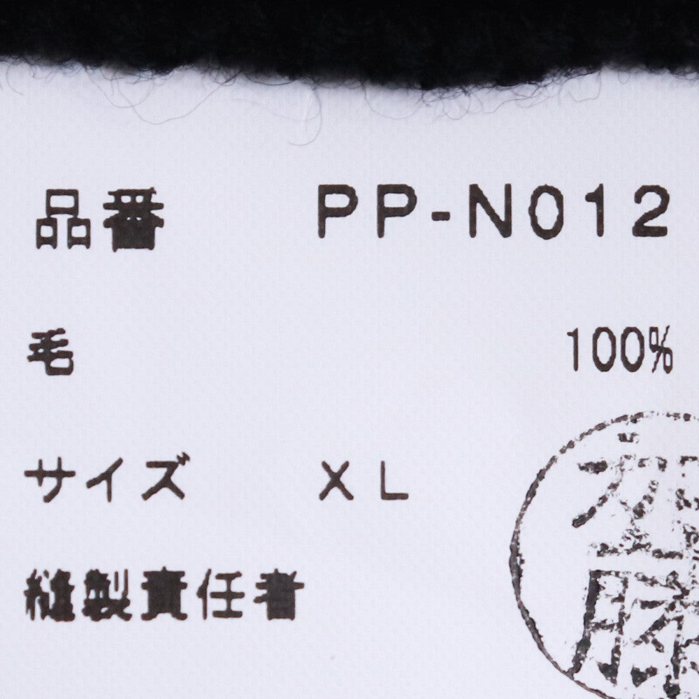 COMME des GARCONS HOMME PLUS 25AW Worsted Knit Black Size XL