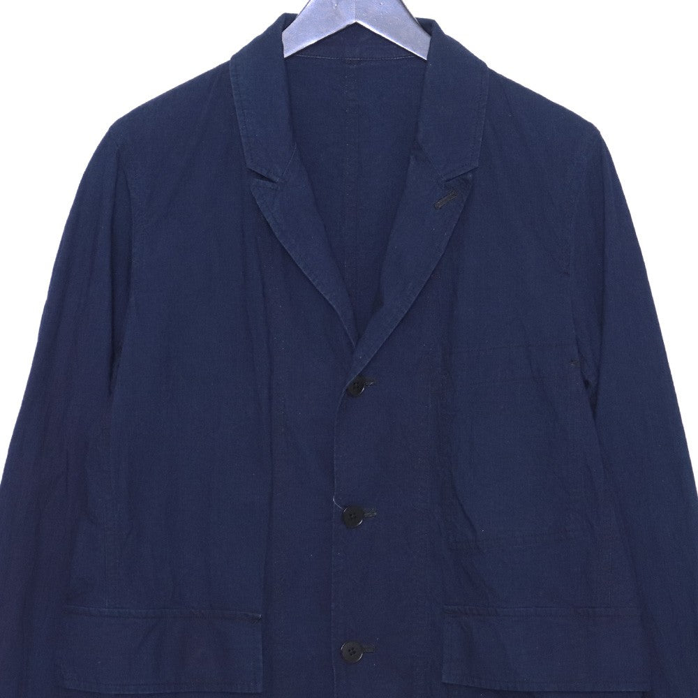 THE VIRIDI-ANNE 22SS Indigo Tailored Jacket Navy Size 1