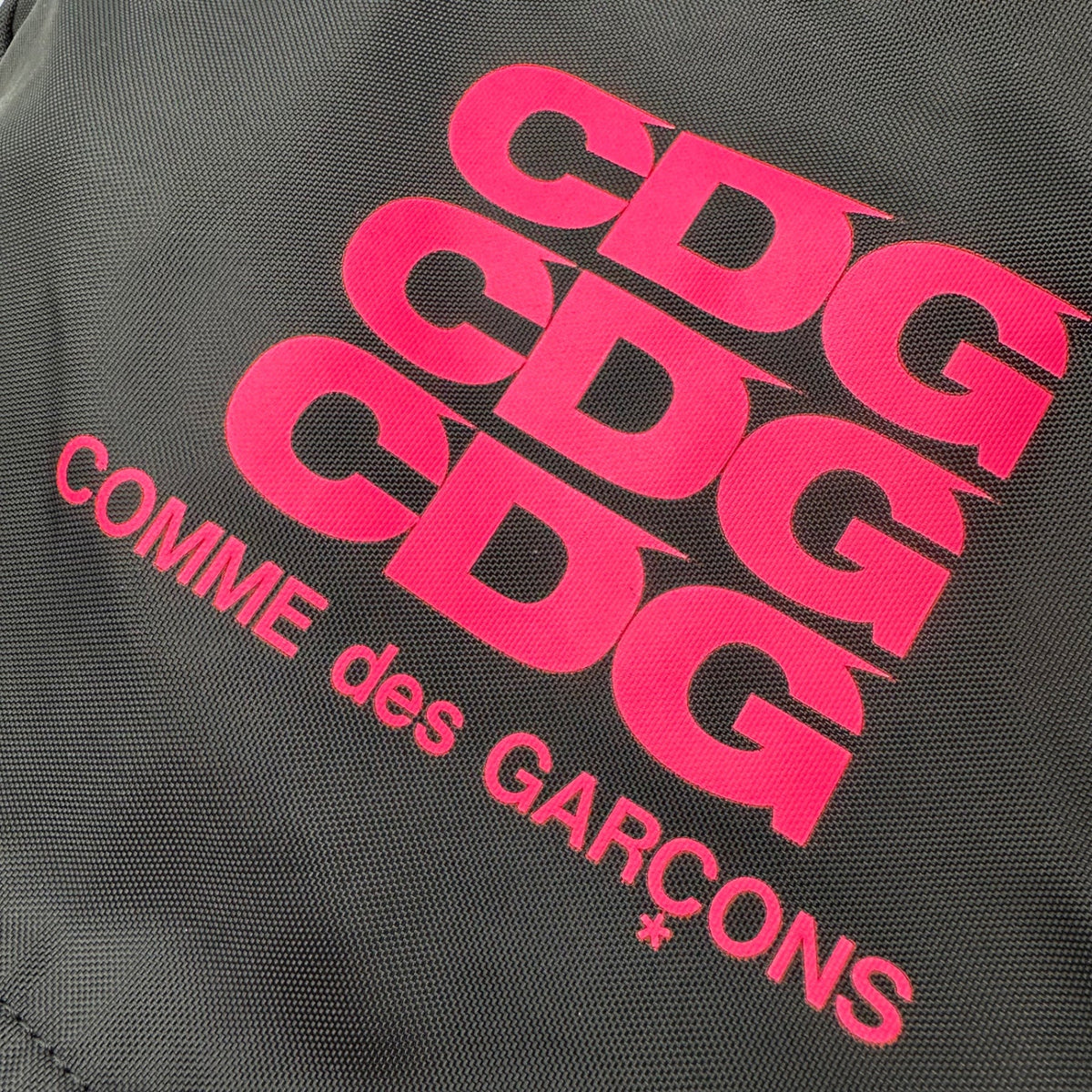 CDG COMME des GARCONS Classic Pink Logo Backpack