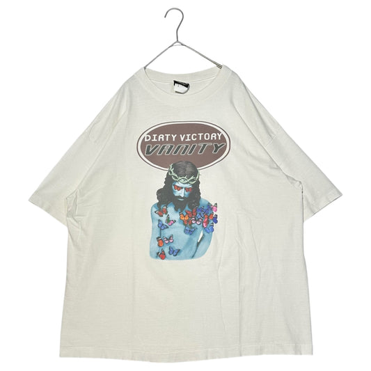 SAINT MICHAEL 24AW VANITY Vintage T-Shirt White Size XL