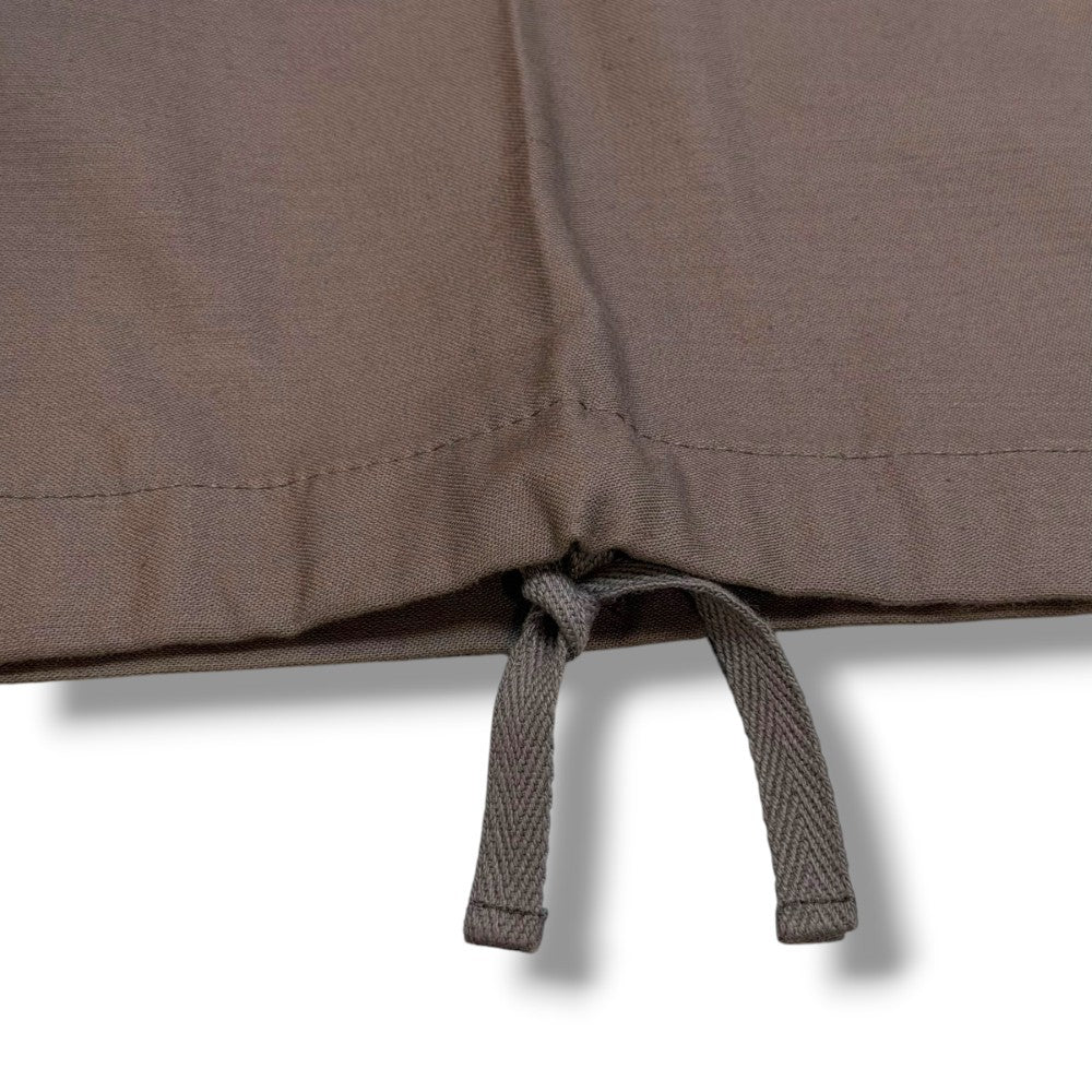 SACAI x WTAPS 25SS Cotton Back Satin Pants Taupe Size 2