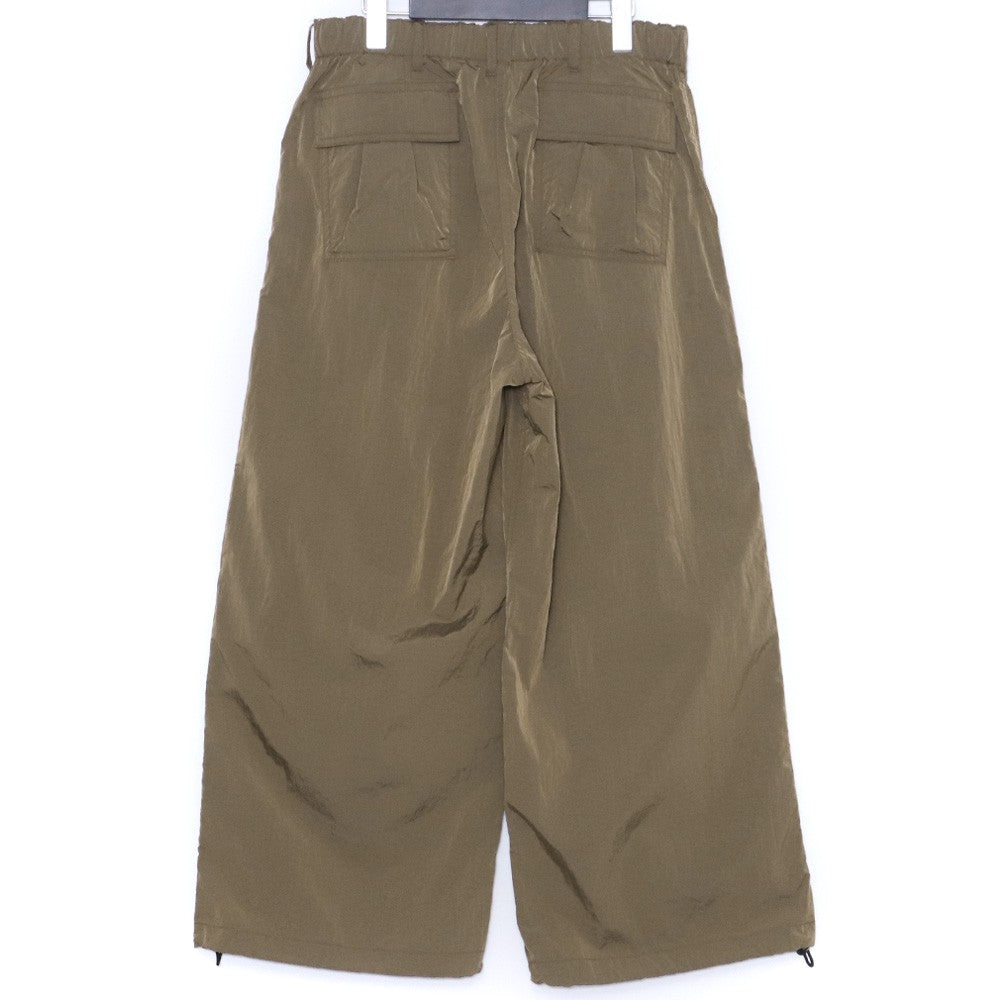 SASQUATCHFABRIX. 25SS Nylon Cargo Pants Olive Size M