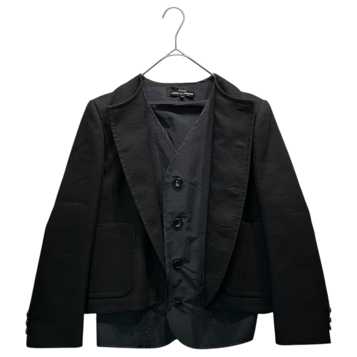 tricot COMME des GARCONS 20AW Layered Jacket Size S