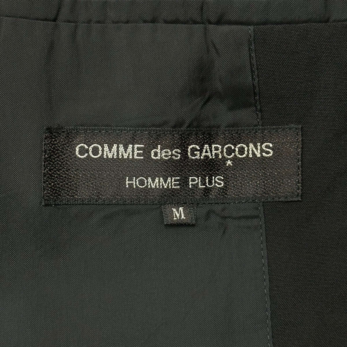 COMME des GARCONS HOMME PLUS 92SS "KIZU" Jacket Black Size M