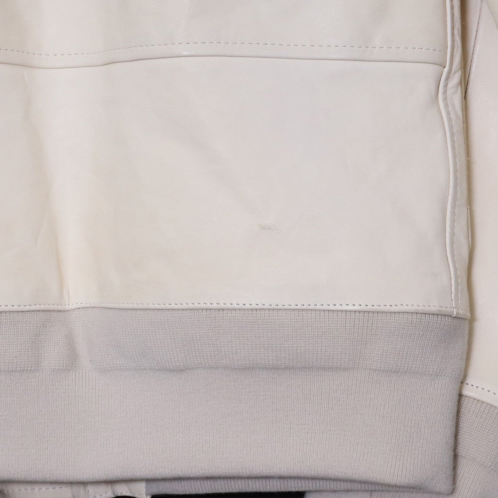 YOHJI YAMAMOTO x BACKLASH Horse Leather Jacket White Size 3