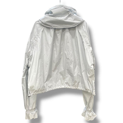 MASU Nylon Hooded Jacket Light Gray Size 48