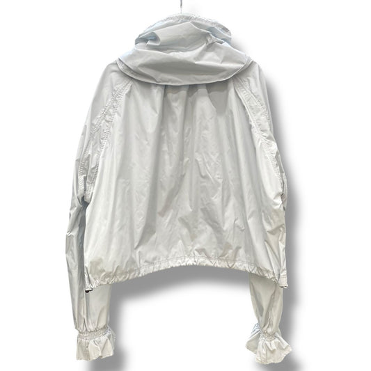 MASU Nylon Hooded Jacket Light Gray Size 48