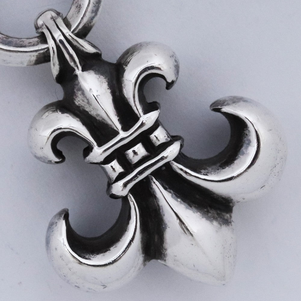 CHROME HEARTS Old BS Fleur Charm Silver Size F