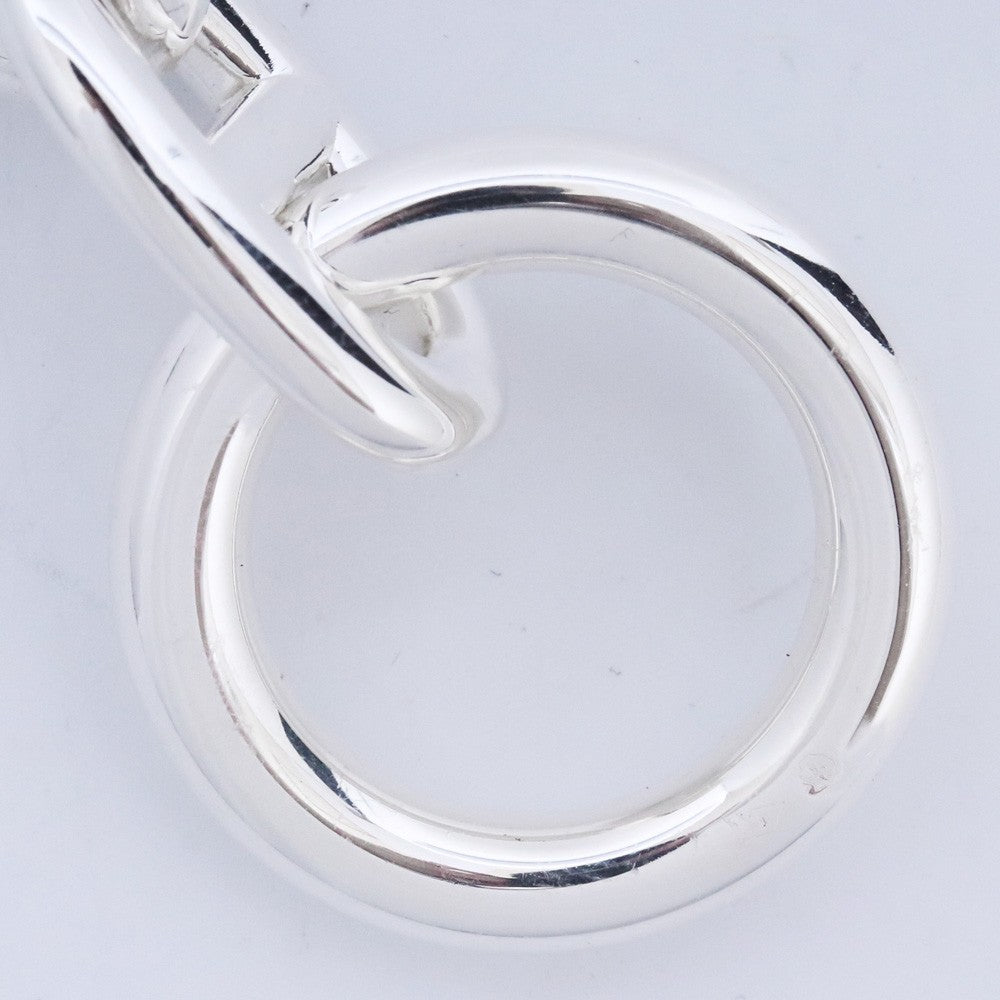 HERMES Chaine d'Ancre TGM Silver Bracelet Size ONE SIZE