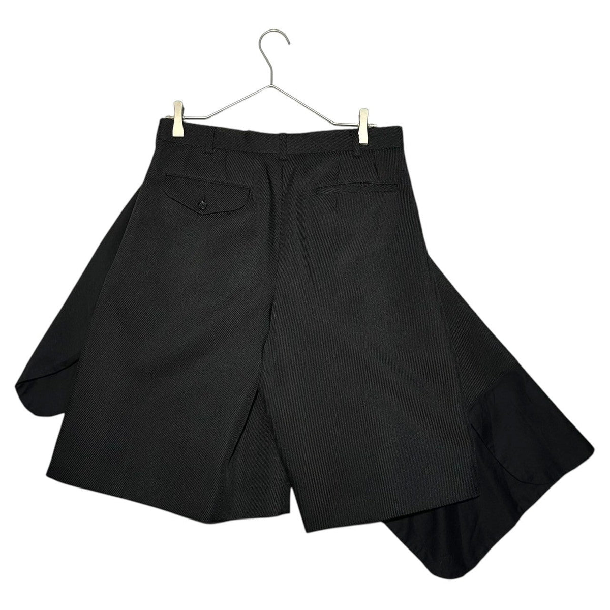 COMME des GARCONS HP 25SS Deformed Shorts Black Size S