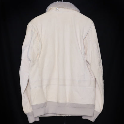 YOHJI YAMAMOTO x BACKLASH Horse Leather Jacket White Size 3
