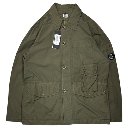 C.P.COMPANY 24SS Flatt Nylon Chore Jacket Green Size 52