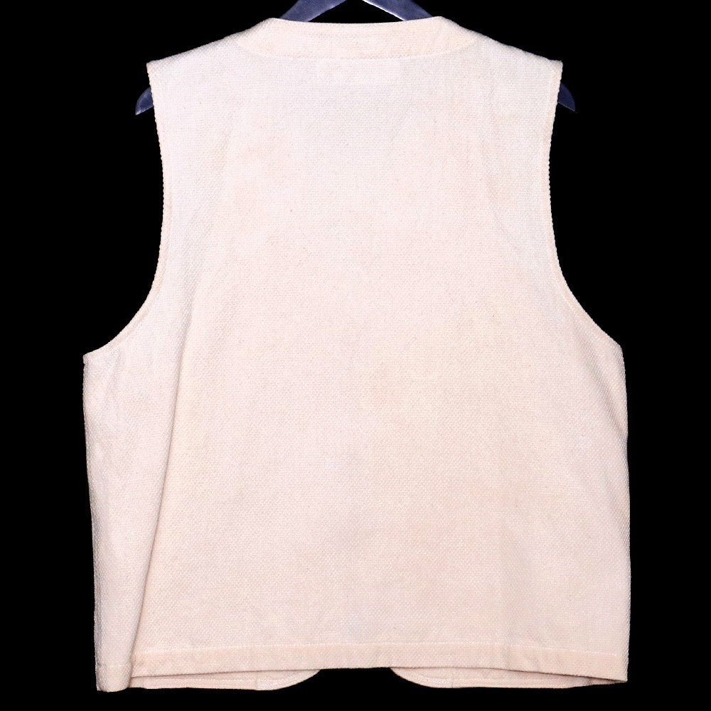 Japanese Brand Cotton Vest Beige Free Size