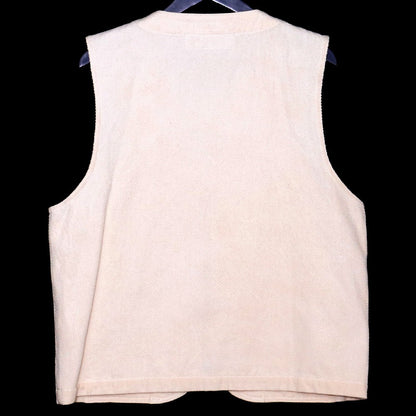 Japanese Brand Cotton Vest Beige Free Size