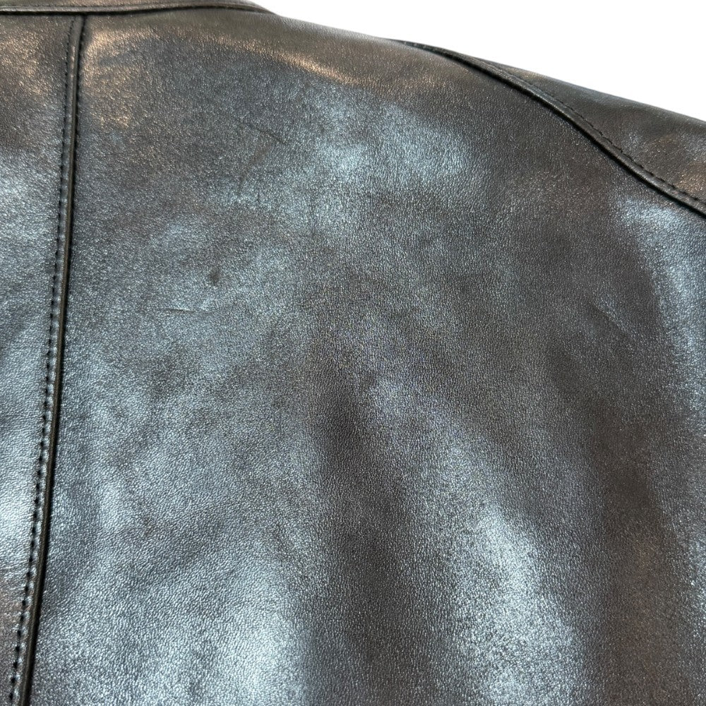 The Viridi-anne 23AW Horse Leather Riders Jacket Size 3