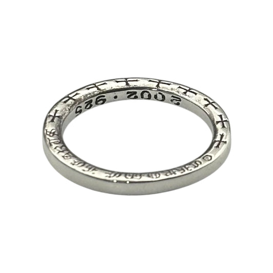 CHROME HEARTS NTFL Silver Ring Size JP 25