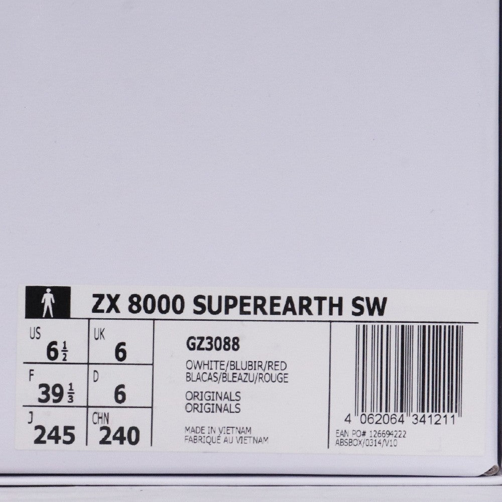 ADIDAS SEAN WOTHERSPOON ZX 8000 Super Earth Sneakers Size 24.5cm
