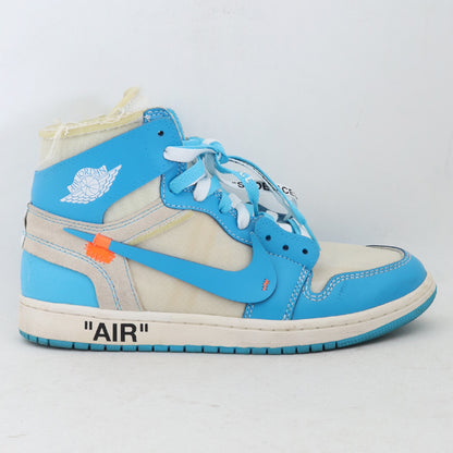 Off-White Air Jordan 1 High UNC White Sneakers Size 26cm
