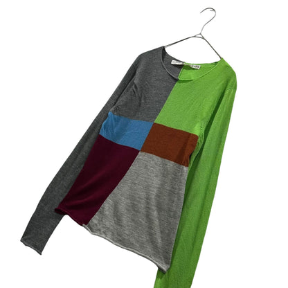 COMME des GARCONS 96SS Wool-Nylon Sweater Multi Size FREE