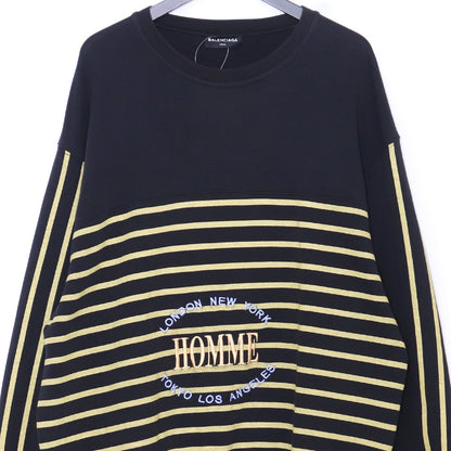 BALENCIAGA 17AW Homme Oversized Sweatshirt Black Size M