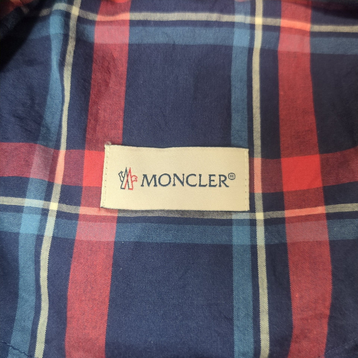 FRAGMENT DESIGN×MONCLER World Tour Check Shirt Size 4