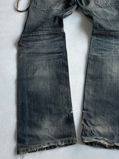 PPFM Gimmick Blue Denim Pants Size S