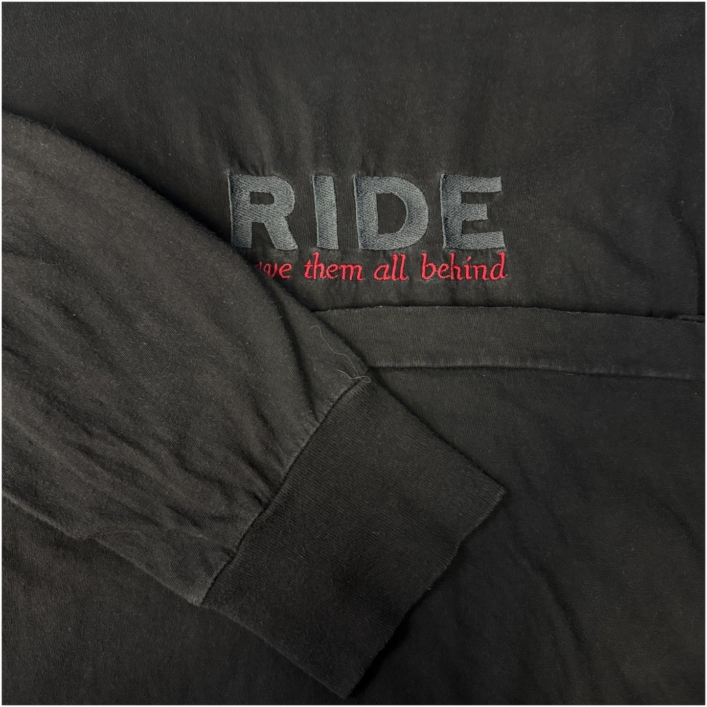 RIDE Leave them all behind Long Sleeve T-Shirt Size XL