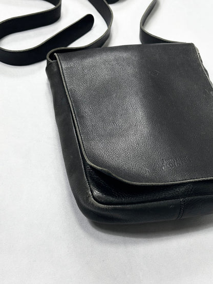 Jean Paul Gaultier classic postman bag Black