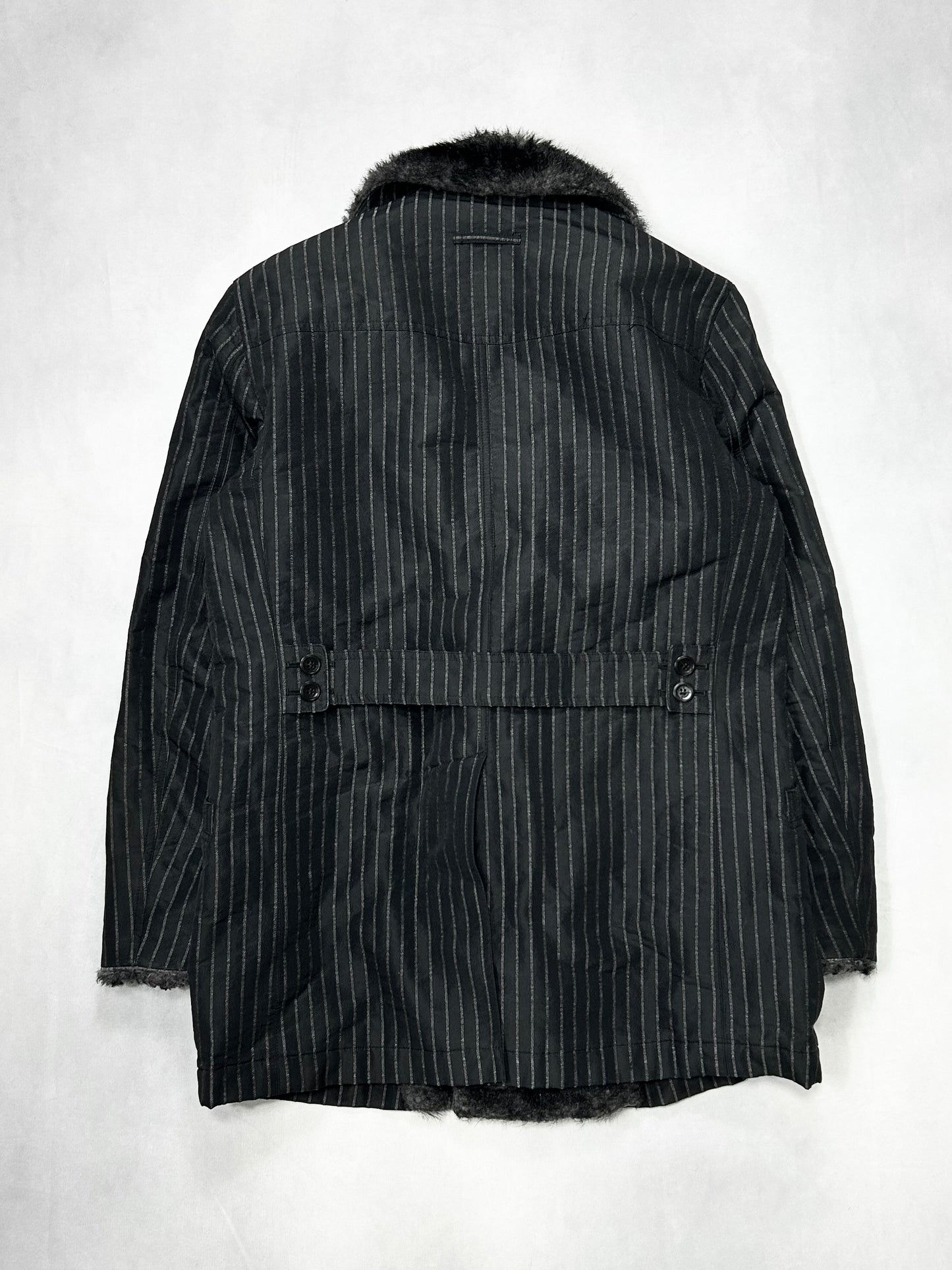 GAULTIER HOMME object Fur Collar Tailored Jacket Size L