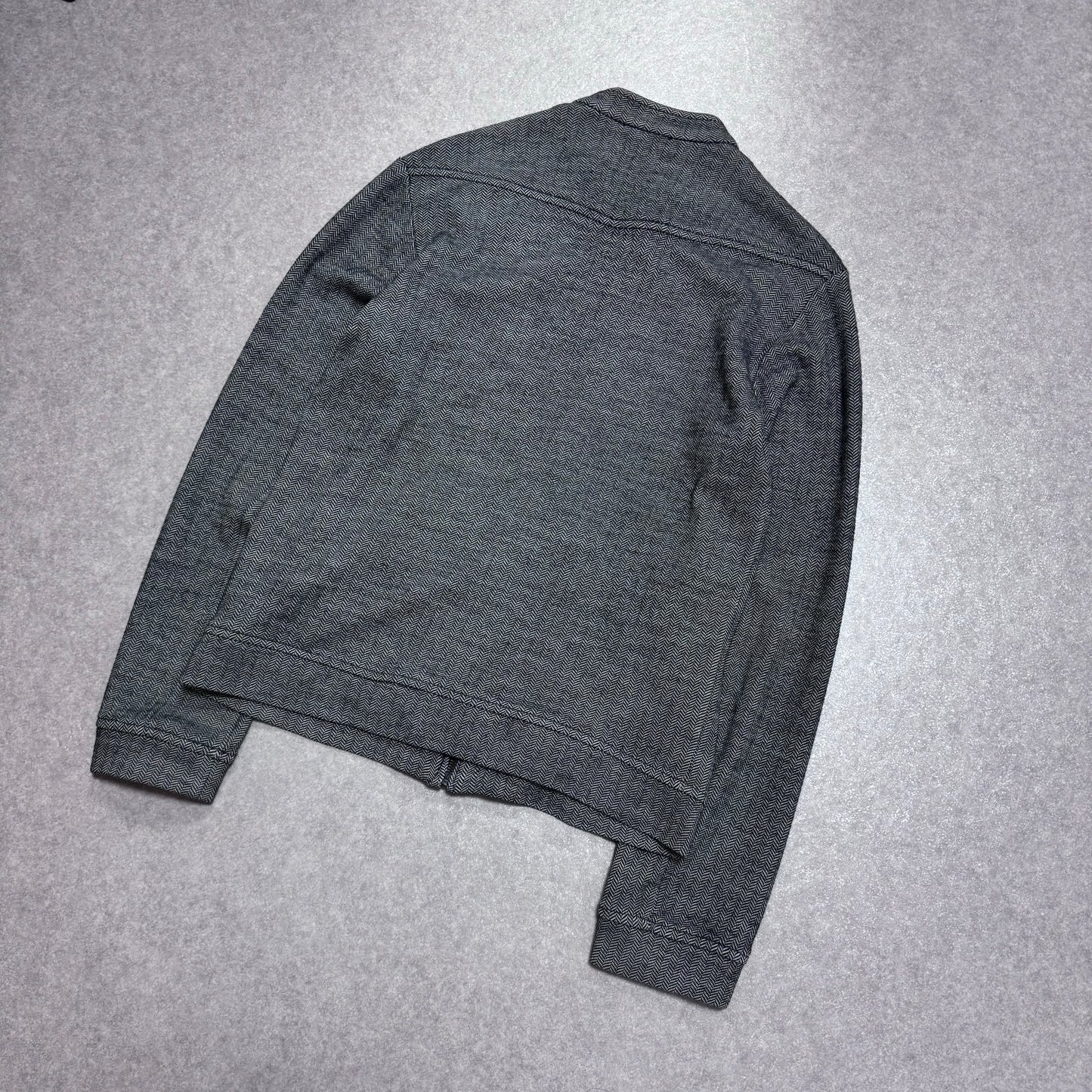 agnes b. 90s Gray Long Sleeve Shirt Size S
