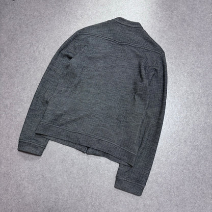 agnes b. 90s Gray Long Sleeve Shirt Size S