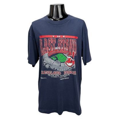 MLB Vintage Cleveland Indians Stadium T-Shirt Size XL