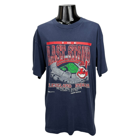 MLB Vintage Cleveland Indians Stadium T-Shirt Size XL