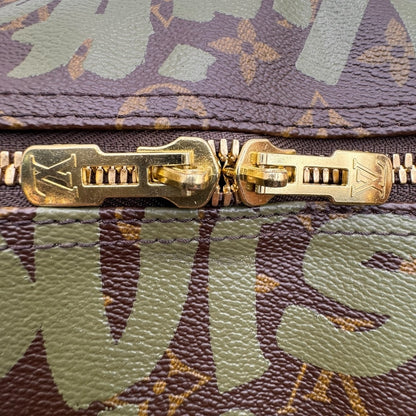 Louis Vuitton Monogram Leather Canvas Boston Bag
