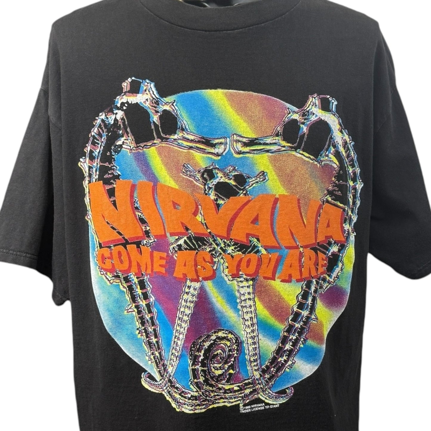 Nirvana 90s COME AS YOU ARE Licensed product Size XL