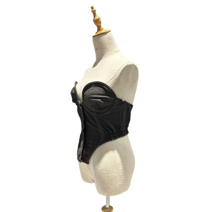 FUMIKA_UCHIDA 23SS Stretch Denim Bustier Size 36