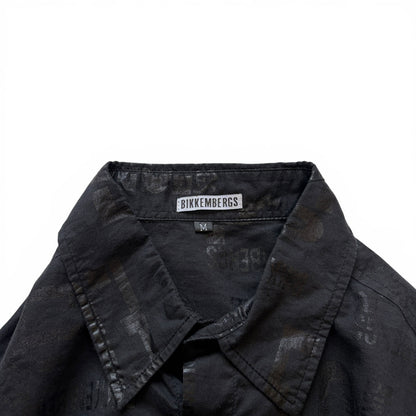 Dirk Bikkembergs Black Long Sleeve Shirt Size S