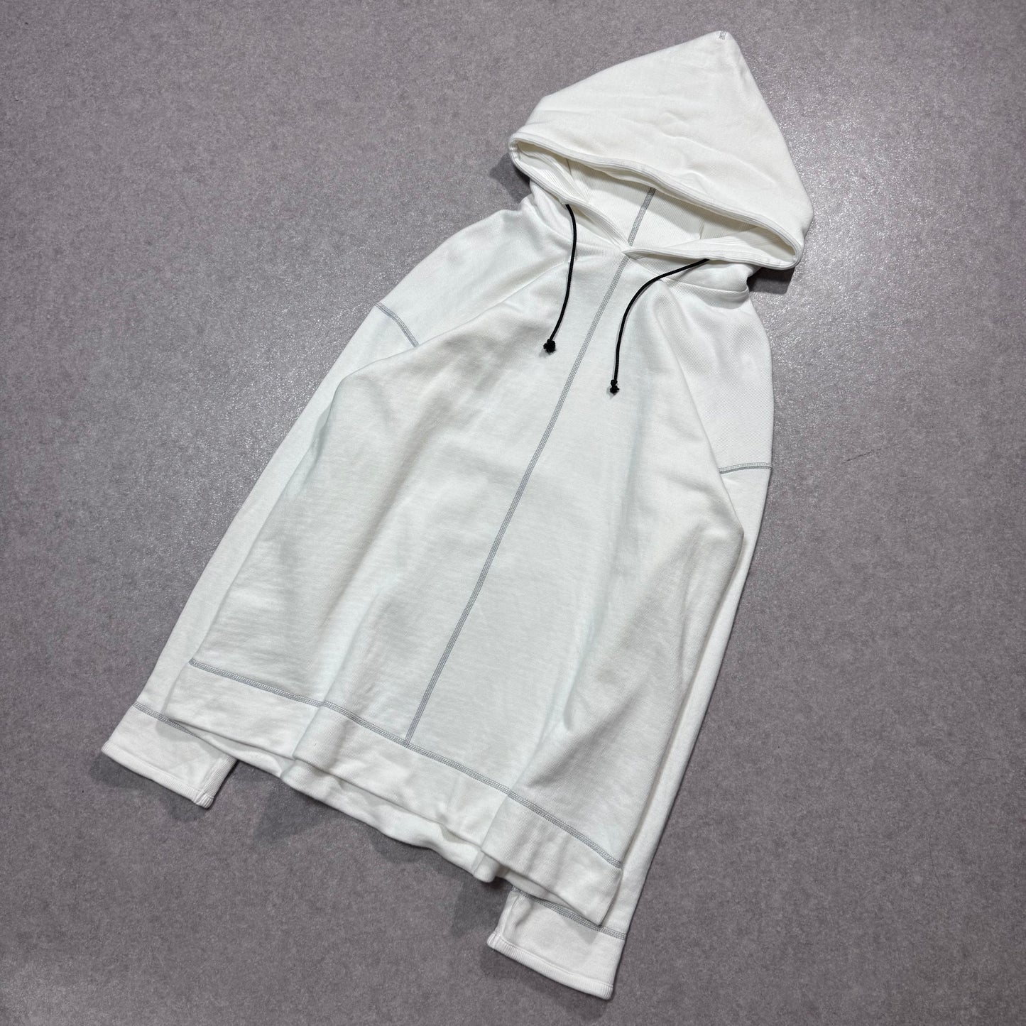Issey Miyake 90s White Long Sleeve Shirt Size L
