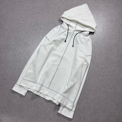 Issey Miyake 90s White Long Sleeve Shirt Size L