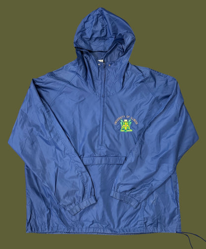 Wool Rich 80'S anorakparka Blue Size XXL