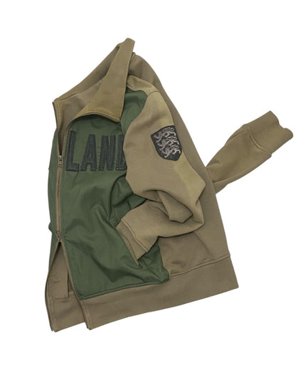 Baracuta England Panel Track Jacket Green