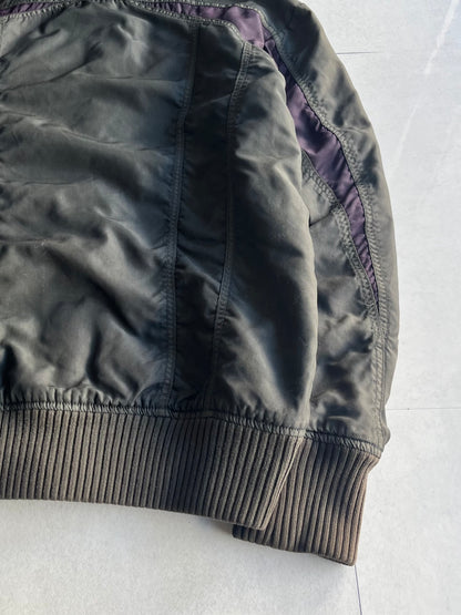 Diesel Green Technical Nylon Jacket Size M