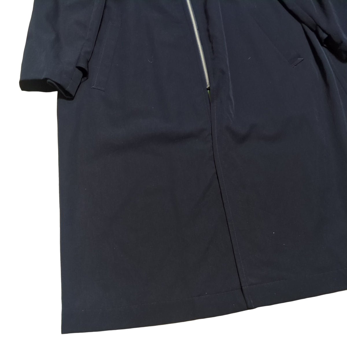 COMME des GARCONS HOMME 96AW Wool Hooded Coat Navy Size M