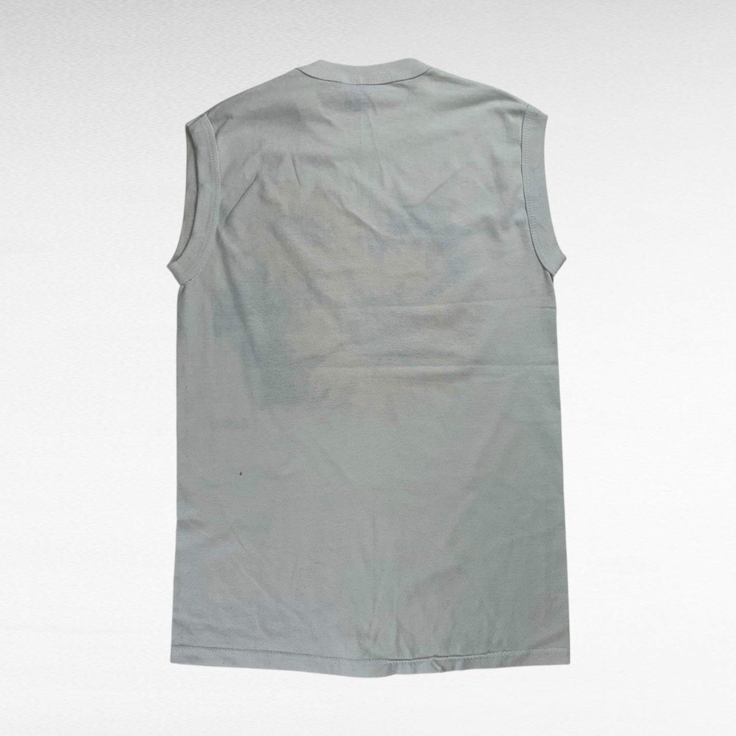 MILLER 90s Sleeveless T-Shirt White Size S
