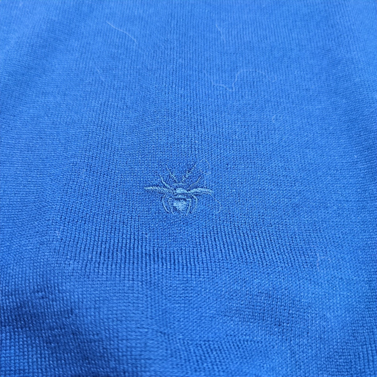 Dior Homme Bee Embroidered Crew Neck Wool Sweater Size XS