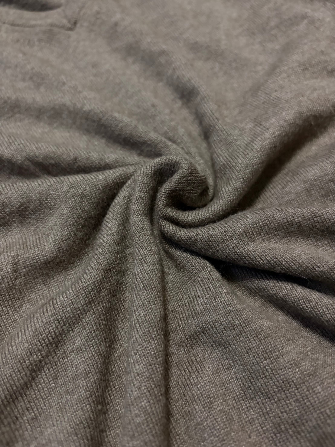 zucca 00s Wool Silk Cashmere Drape V-Neck Knit Size M