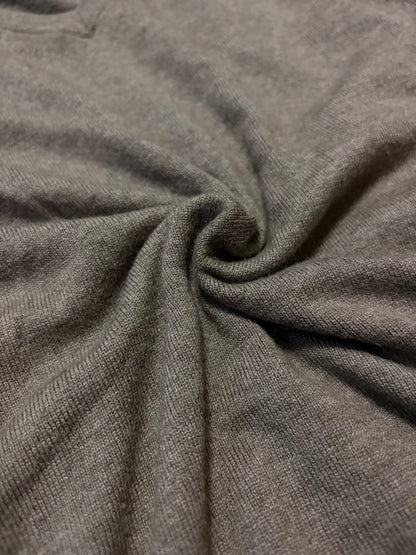 zucca 00s Wool Silk Cashmere Drape V-Neck Knit Size M