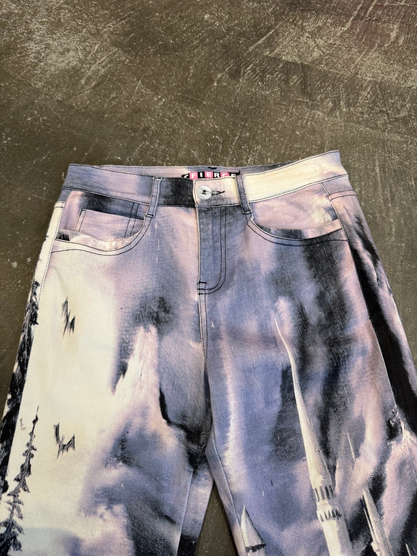 Vintage CFIERCE Multi Cotton Pants Size S